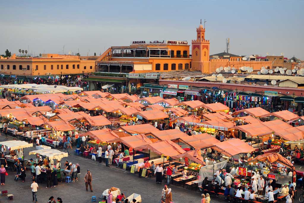Marrakech place Jammaa El Fna